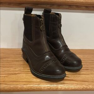 Ovation Kids' Tuscany Zip Paddock Boots